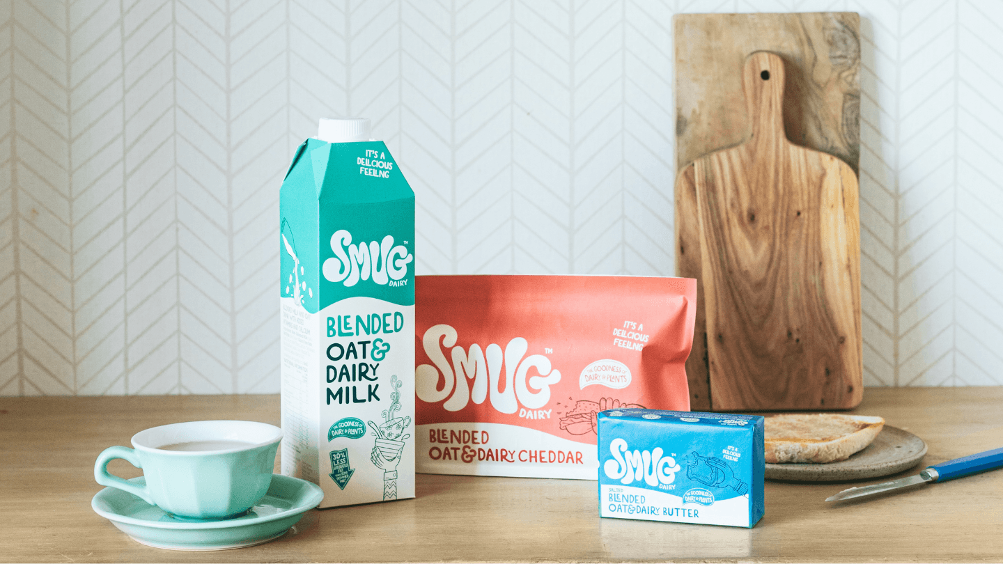 Blending oats and dairy for a healthier, more sustainable take on dairy products