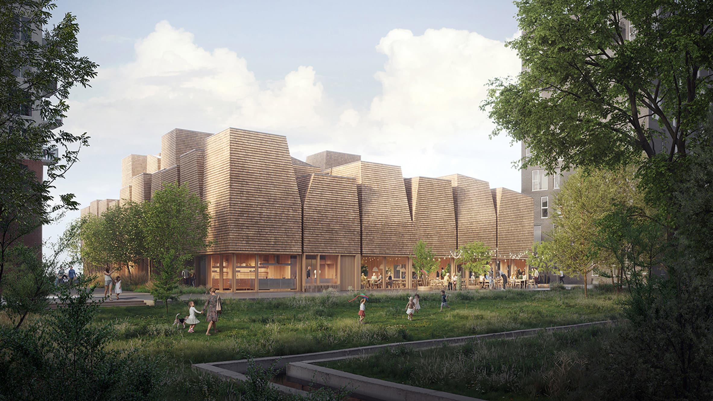 Ørestad Church // Reimagining the church as a community hub