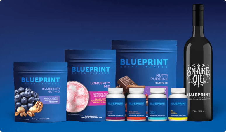 Blue Print, Bryan Johnson // Wellness Stack